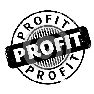 Profit rubber stamp photo