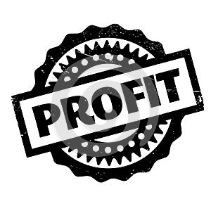 Profit rubber stamp photo