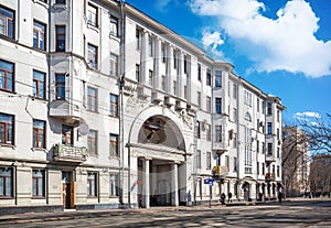 Profitable house of Makarov, Novokuznetskaya street, Moscow photo