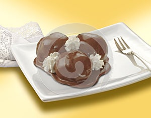 Profiterol - italian dessert