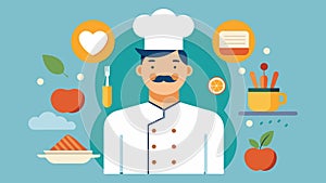 A program for chefs with bipolar disorder emphasizing the importance of selfcare and managing energy levels in the photo