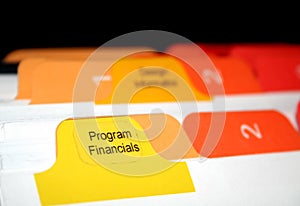 Program financials