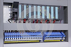 Programmable logic controller and relays