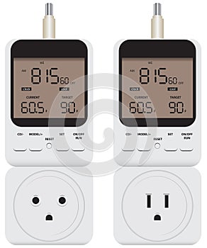 Programmable output thermostat