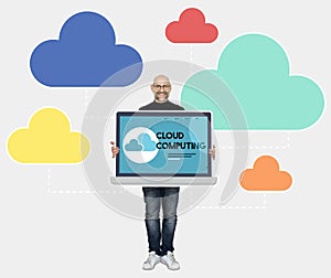 Programmer with a cloud computing program