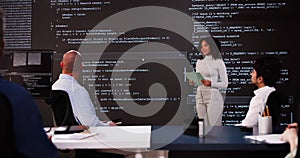 Programmer Code Training In Classroom