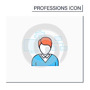 Programmer color icon