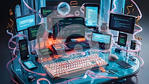 Programmer Day, Amazing and dynamic composition of programming related icons