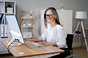 Programmer Woman Coding On Computer