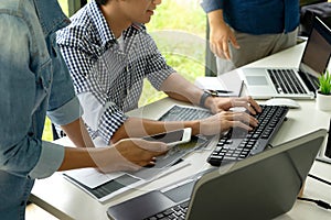 programmer work with Developing programming