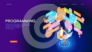 PROGRAMMING SKILLS concept banner