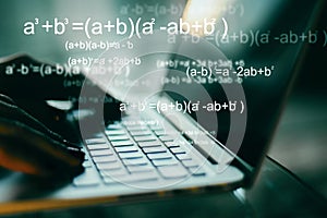 Programming and algorithm concept