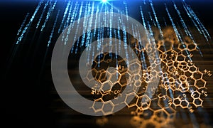 Programming code abstract technology background of software developer and Computer script