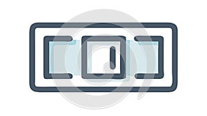 Programming Code Brackets, Software Development Digital Logic, vector design Generative AI