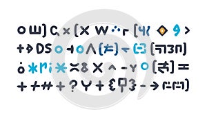 Programming Code Display Icon, Software Development, Digital Script, Tech Language, vector design Generative AI