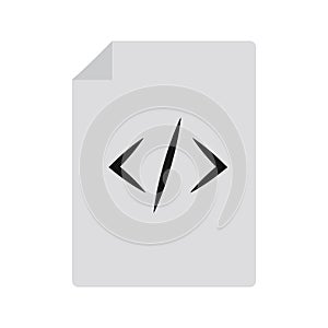 Programming code sheet symbol