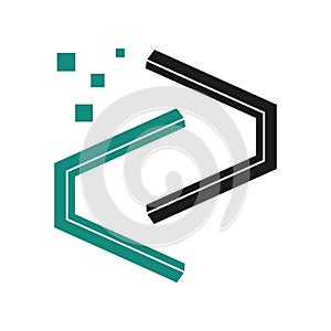 Programming Code technology logo vector design