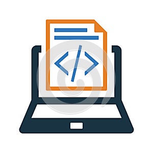 Programming, coding icon