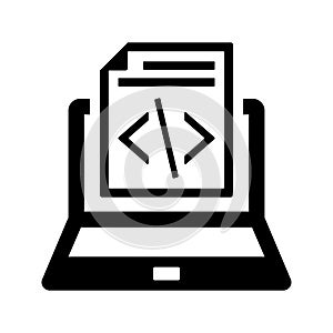 Programming, coding icon