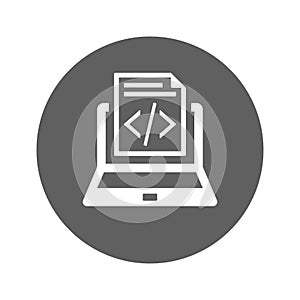 Programming, coding icon