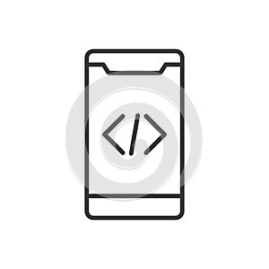Programming coding icon
