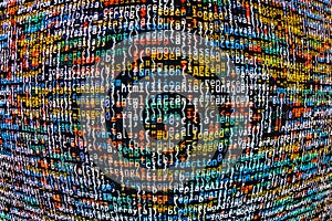 Programming coding source code screen.