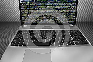 Programming coding source code screen.