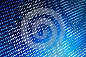 Programming coding source code screen.