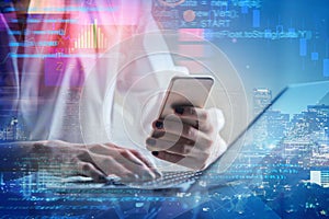 Programming, computing and device concept