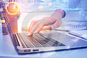 Programming, computing and web concept