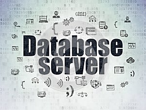 Programming concept: Database Server on Digital Data Paper