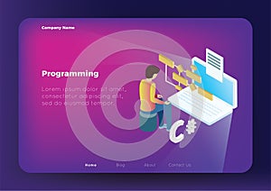 Programming Concept Illustration