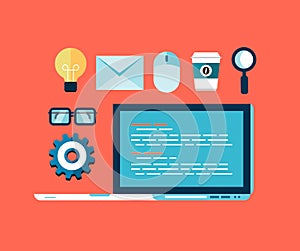 Programming concept illustration