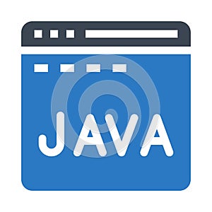 Programming glyphs double color icon