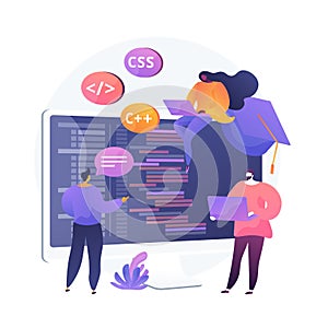 Programming languages learning vector concept metaphor