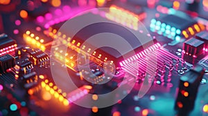 programming lighting up microcontroller