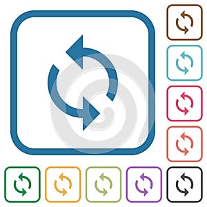 Programming loop simple icons