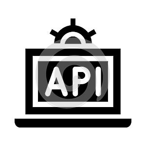 Programming setting glyphs icon