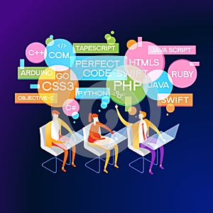 PROGRAMMING SKILLS concept banner