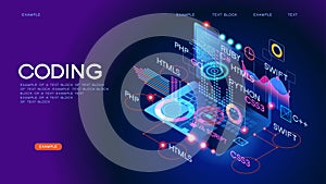 Programming web banner