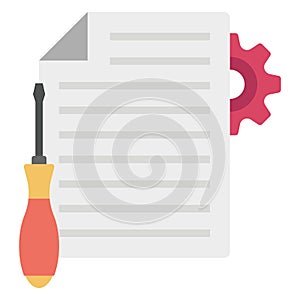 Programming, software development Color Vector icon which can easily modify or edit