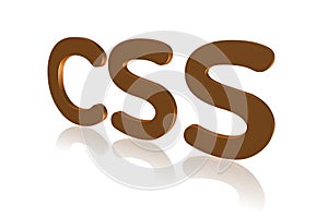 Programming Term - CSS - Cascading Style Sheet - 3D image