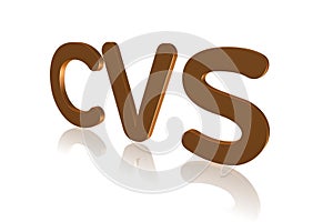 Programming Term - CVS - Concurrent Versions System - 3D image photo