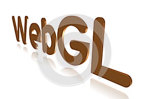Programming Term - WebGL - Web Graphics Library - 3D image
