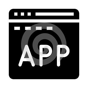 Programming glyphs icon