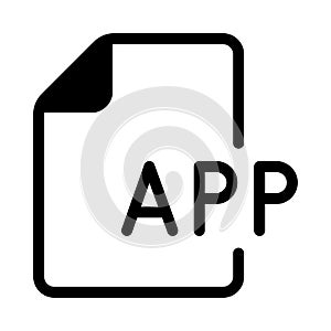 Programming glyphs icon