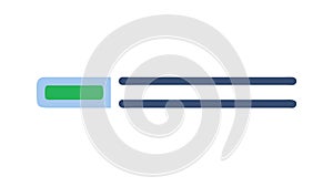 Progress Bar: Loading, Completion, and Task Status Indicator Icon, vector design Generative AI