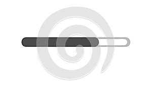 Progress Bar Loading Indicator, Loading Status, Completion Process, vector design Generative AI