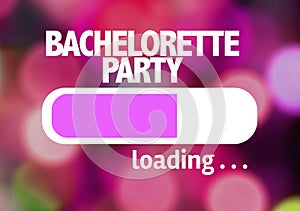 Progress Bar Loading with the text: Bachelorette Party photo