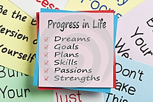 Progress in Life Concept